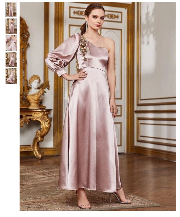 Old rose gown for wedding online