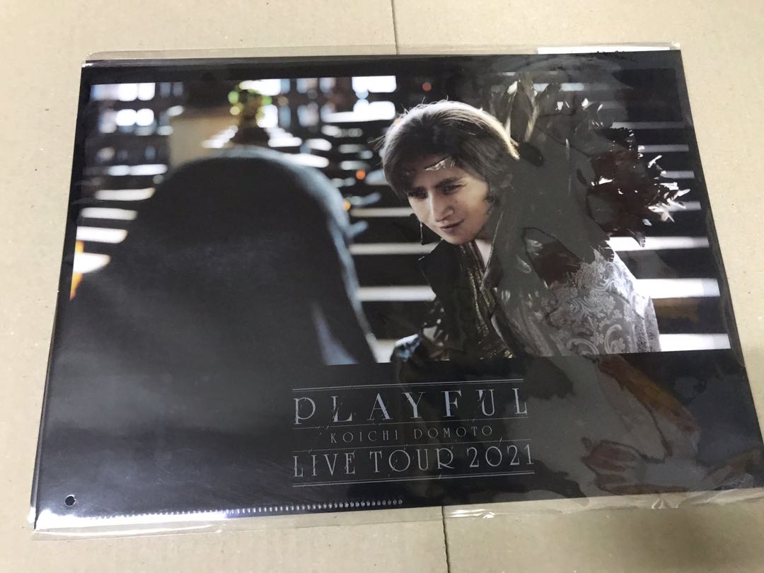 預訂 堂本光一playful 演唱會週邊 雙面file 日本明星 Carousell