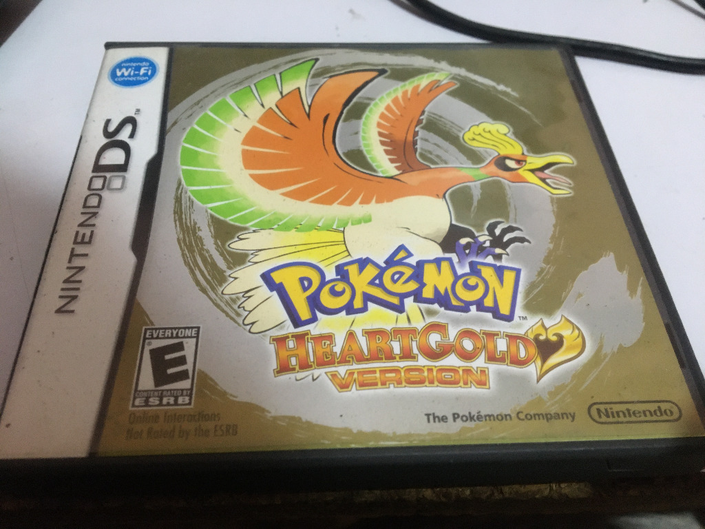 Pokemon HeartGold with case and complete manuals, Video Gaming, Video ...