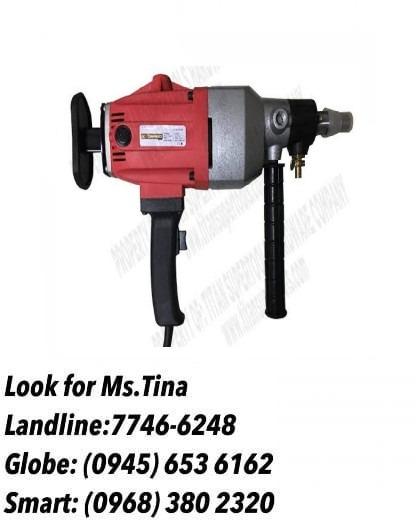 Portable diamond core drill (Category: Construction Tools & Equipment) located in Manila. Submitted by tina.sales (Listing ID 1094422267, Image 1). Description: Portable diamond core drill Brand;Titan Model;TST-DCD160 PRICE;7,500 FOR INQUIRIES PLLEASE CONTACT US. BIR ACCREDITED Located at Sta Cruz Manila Landline: 7746-6248 Globe: 09456536162 Smart: 09683802320 .