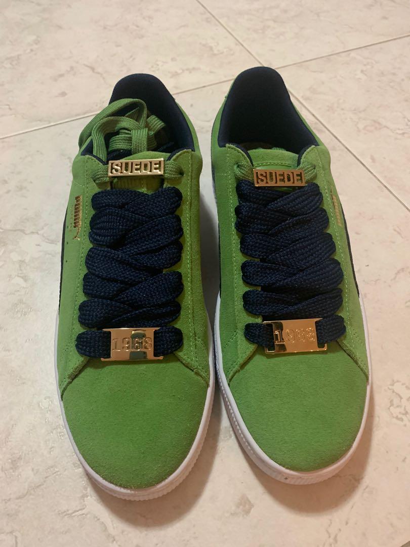 Puma suede green 50 anniversary