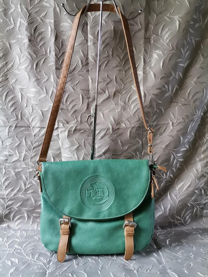 2 Way Genuine Leather Bag (Sling & Handbag)/Rhiz Liza/Authentic/Preloved  Bags, Women's Fashion, Bags & Wallets, Cross-body Bags on Carousell