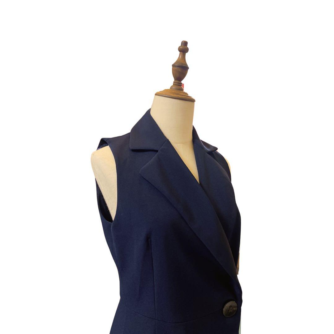 S Zara navy blazer dress Women s Fashion Dresses Sets Dresses on Carousell