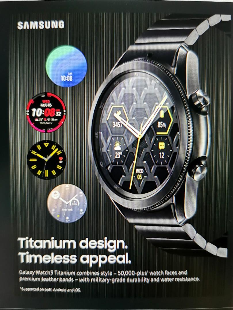 Samsung Watch 3 45mm BT Titanium or LTE stainless steel