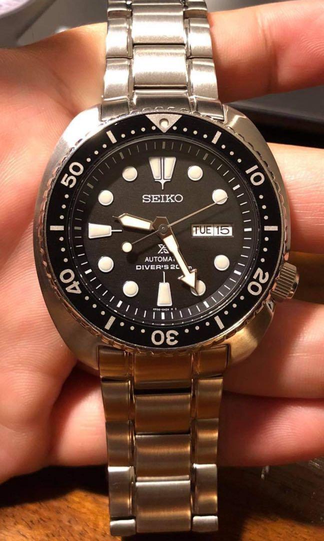 Seiko Turtle Bracelet 22mm Oyster, Men's Fashion, Watches & Accessories,  Watches on Carousell