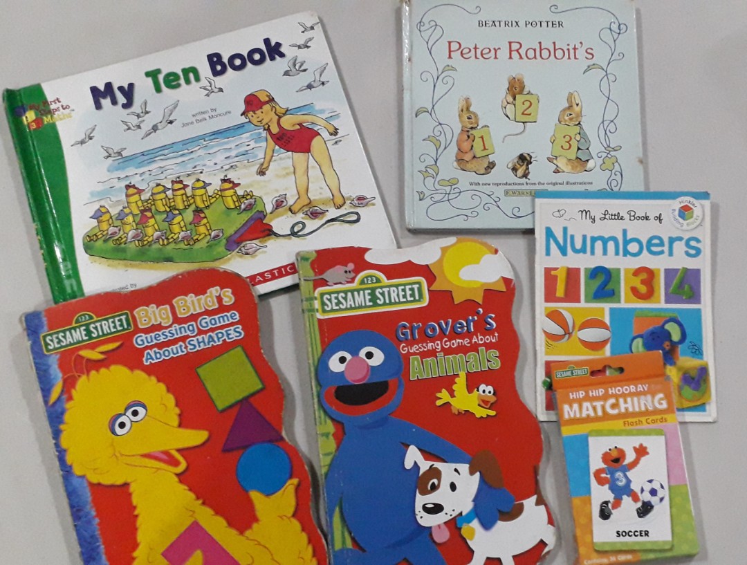Sesame Street Counting Books and Other Assorted Counting Books, Hobbies ...