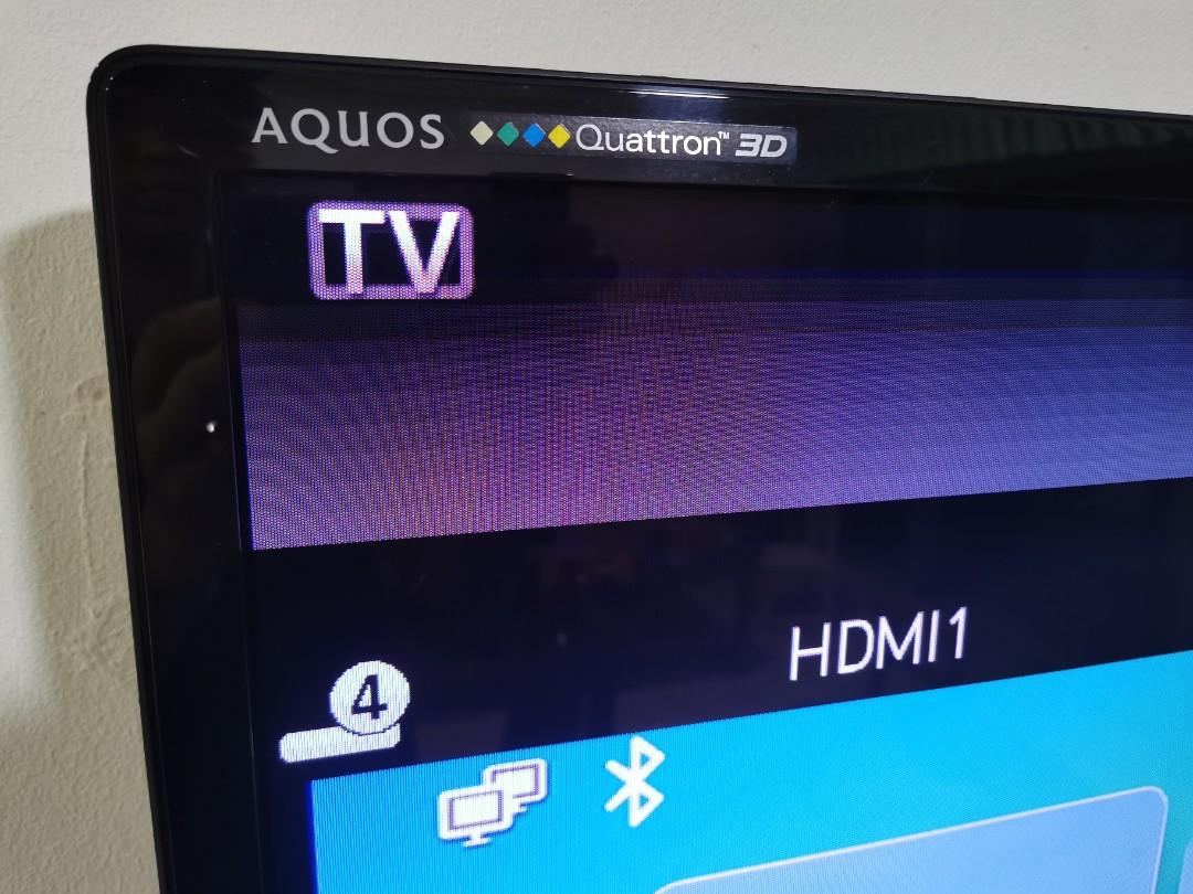 Sharp Aquos Quattron 3D 60' LCD TV, TV & Home Appliances, TV