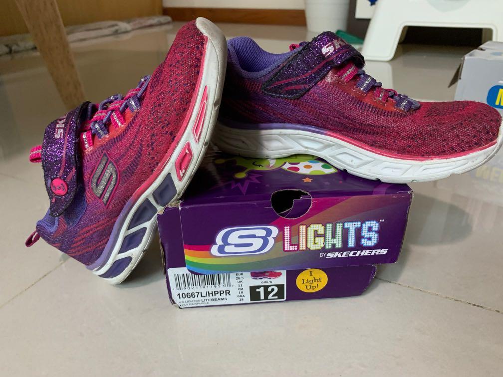 Skechers deals lighted footwear