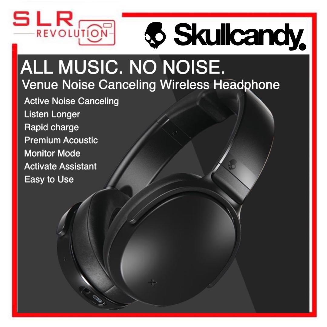 Skullcandy Venue Active Noise Canceling Bluetooth Wireless Headphones Audio Headphones Headsets on Carousell
