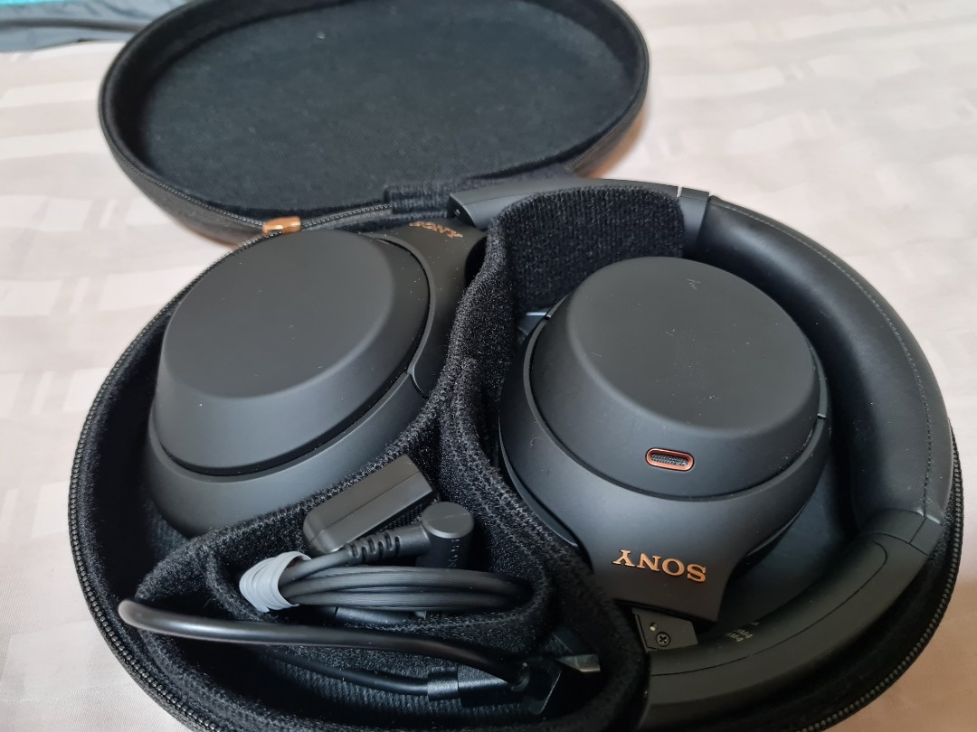 Sony WH 1000X M4 noise cancelling headphones (latest), Audio