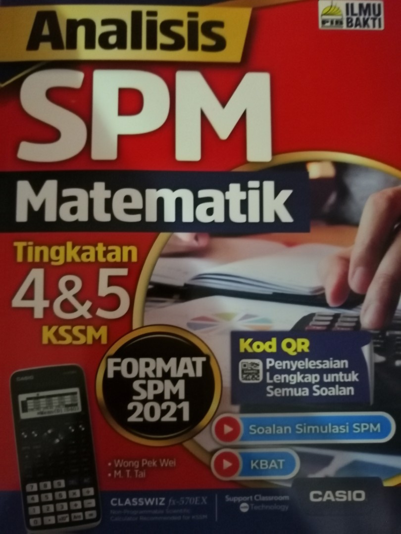 Spm 2021 Matematik Tingkatan 4 5 Kssm Books Stationery Books On Carousell