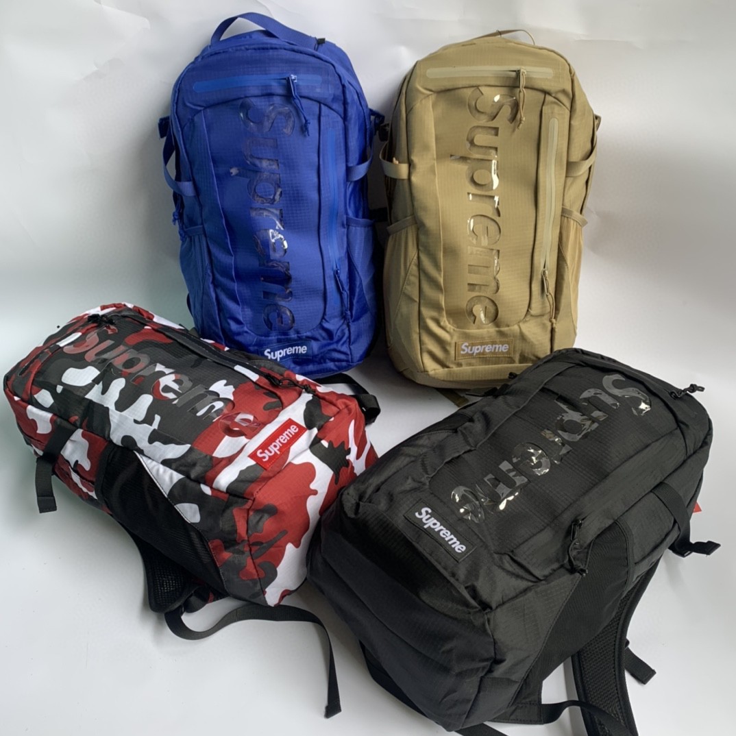 Supreme 21SS Backpack 齊色現貨尺寸49✖️28✖️17cm, 男裝, 外套及