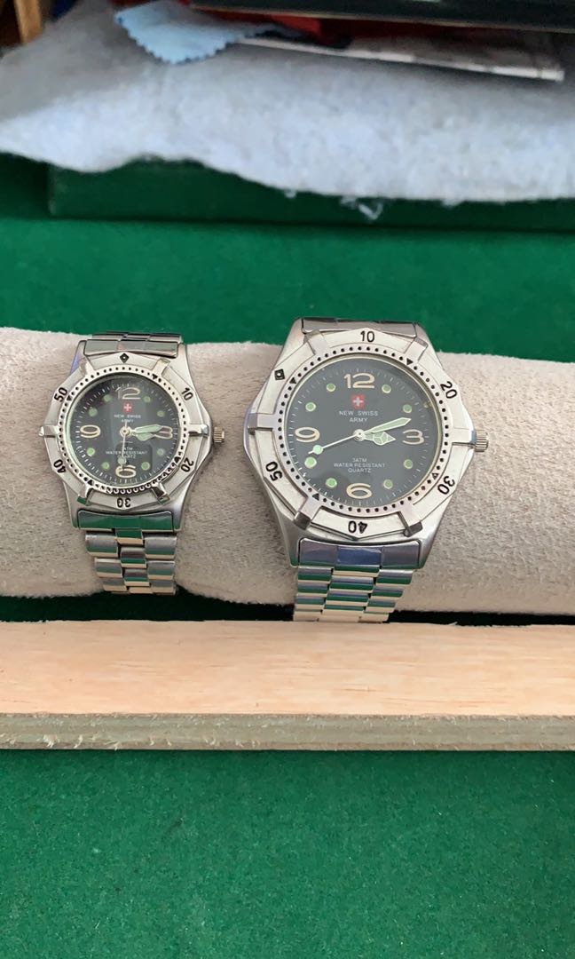 Swiss military couple on sale watch
