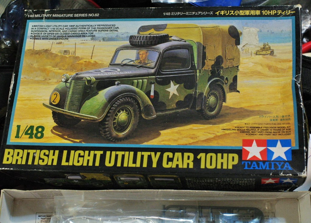 Tamiya – Maquette Light Utility Car 10HP – Échelle 1:35 – 35308 – Plastique – Dès 14 Ans – Seconde Guerre Mondiale