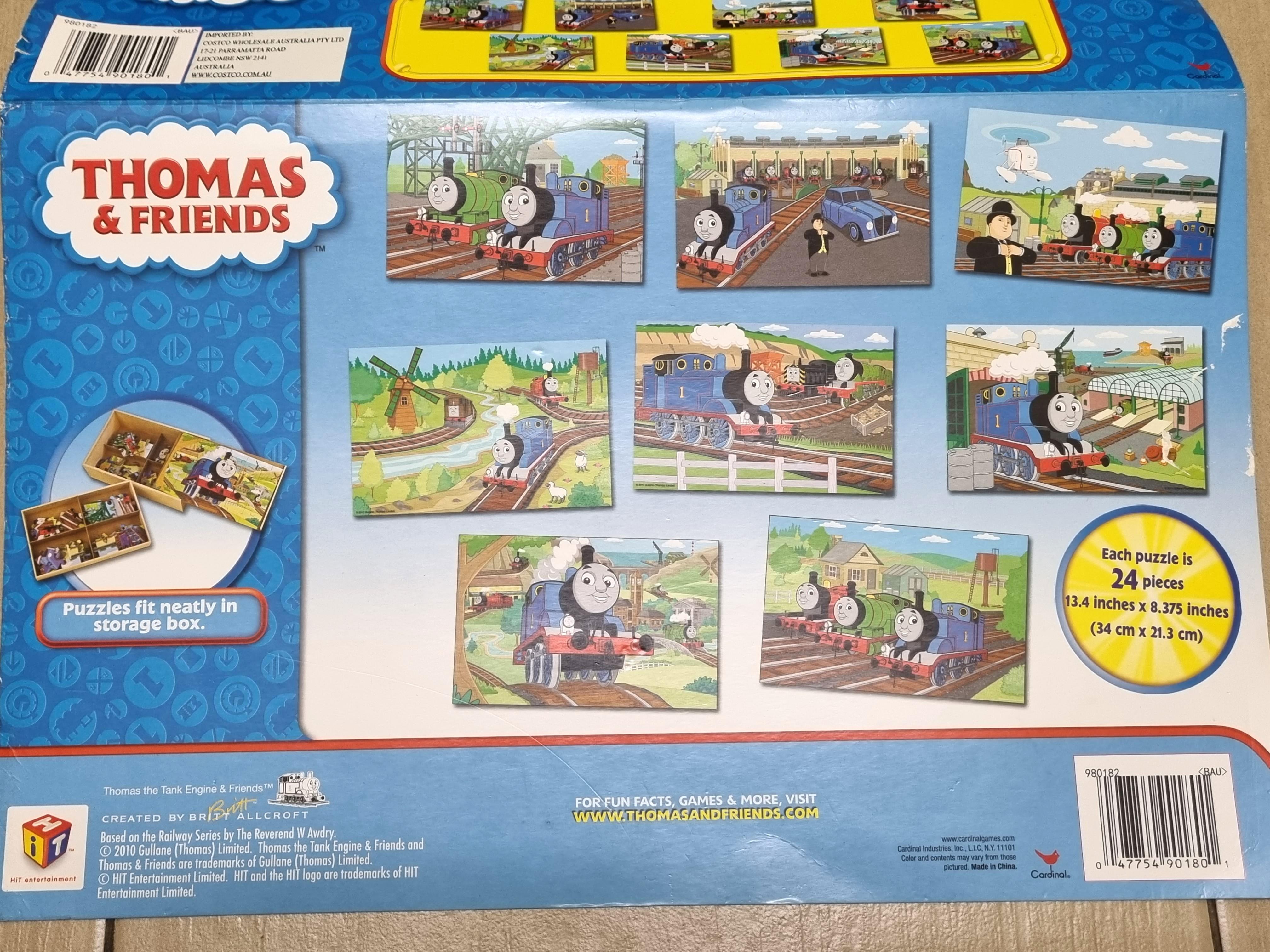 Thomas and friends wooden puzzle discount