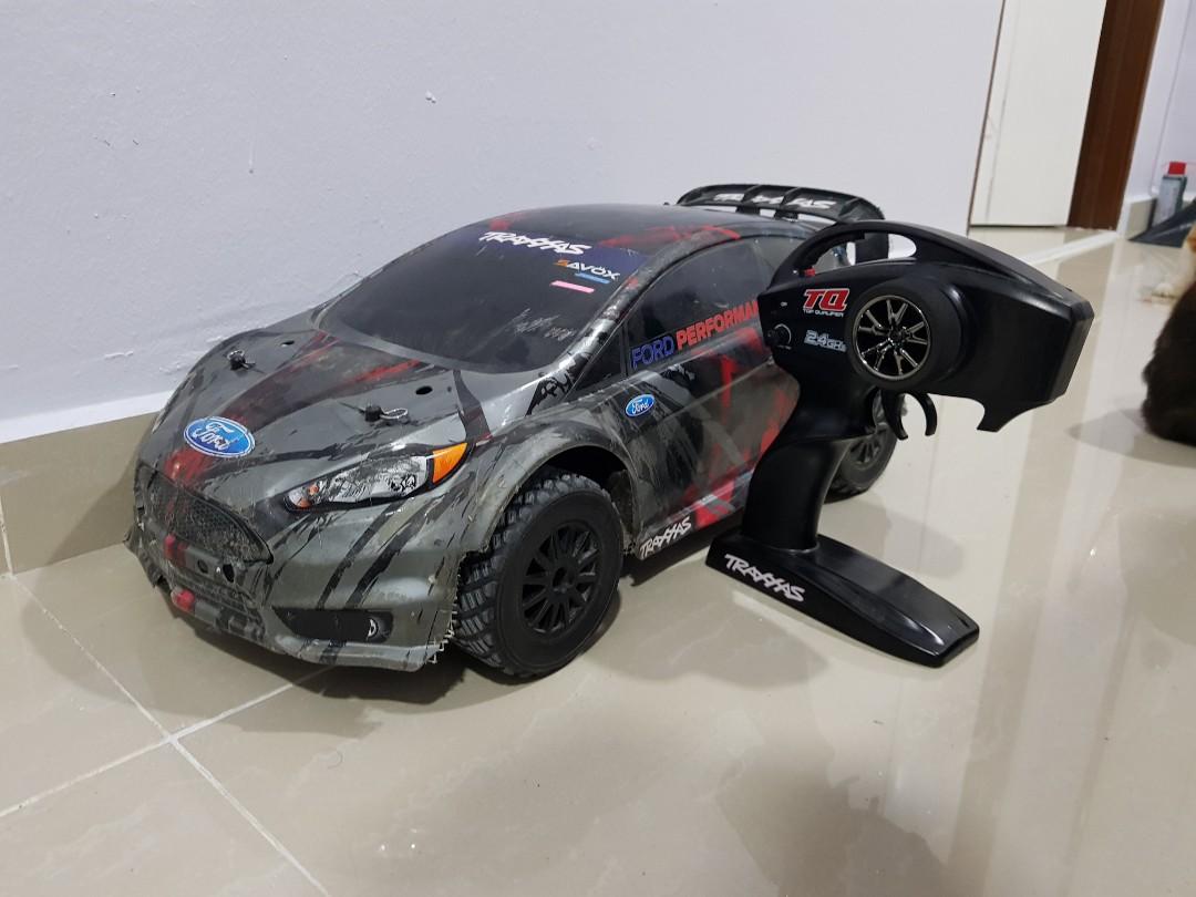 TRAXXAS RALLY FORD FIESTA ST HOBBYWING MAX10 4000KV COMBO Hobbies
