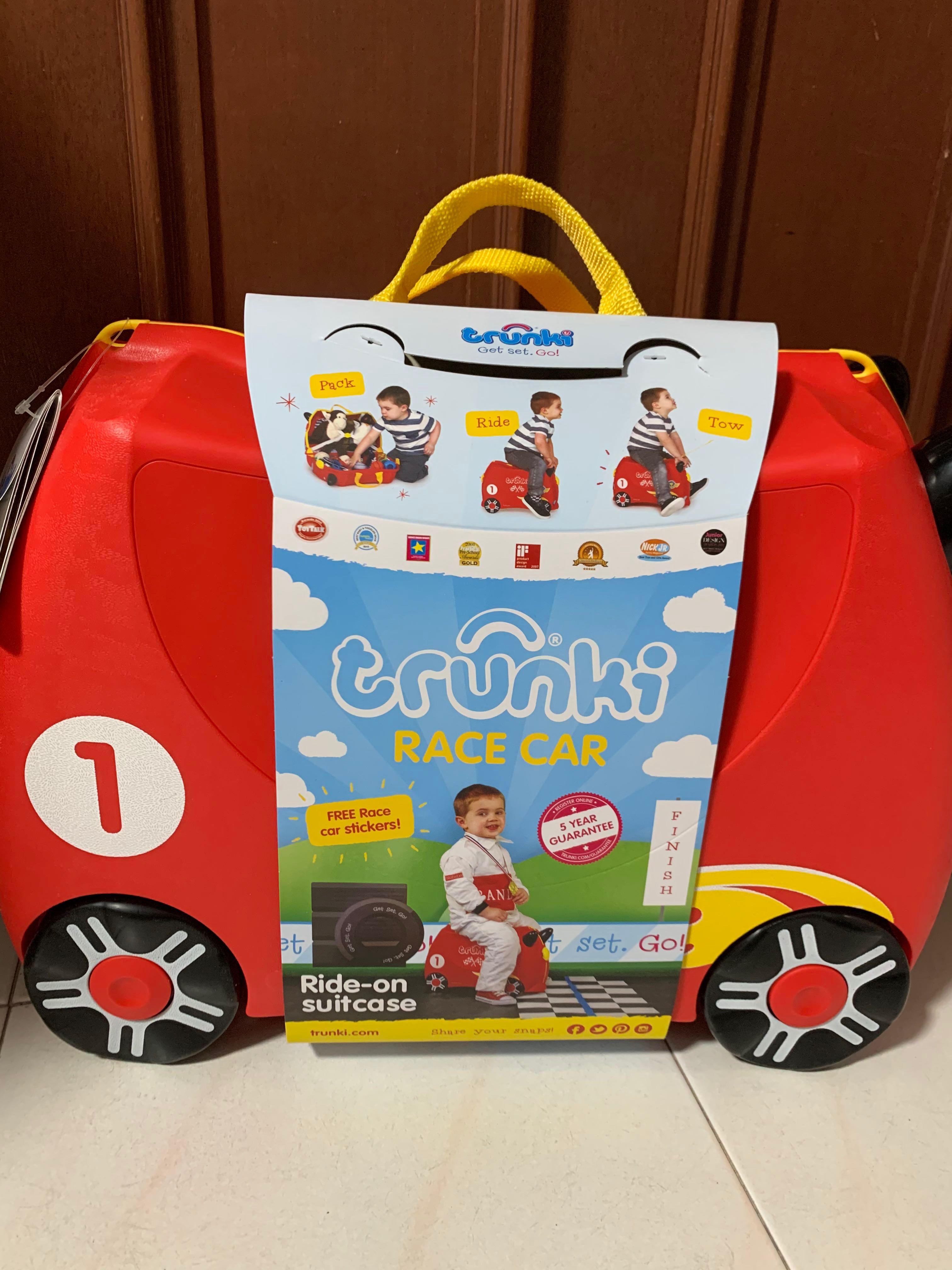 Trunki race car shop