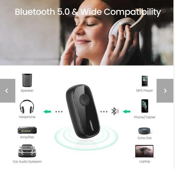 UGREEN Bluetooth 5.0 receiver, Audio, Other Audio Equipment on Carousell