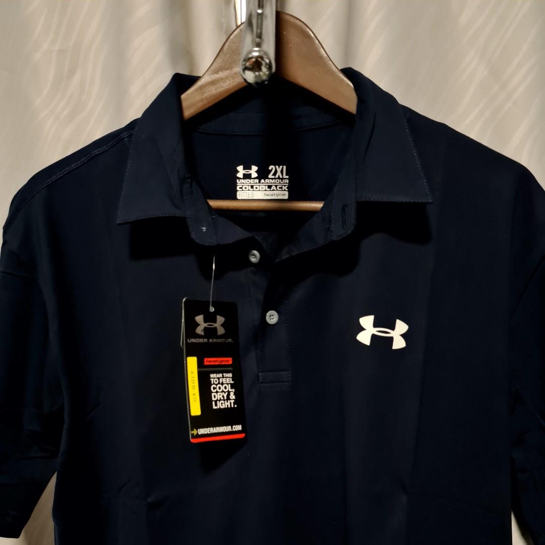 Under armour dri fit polo top