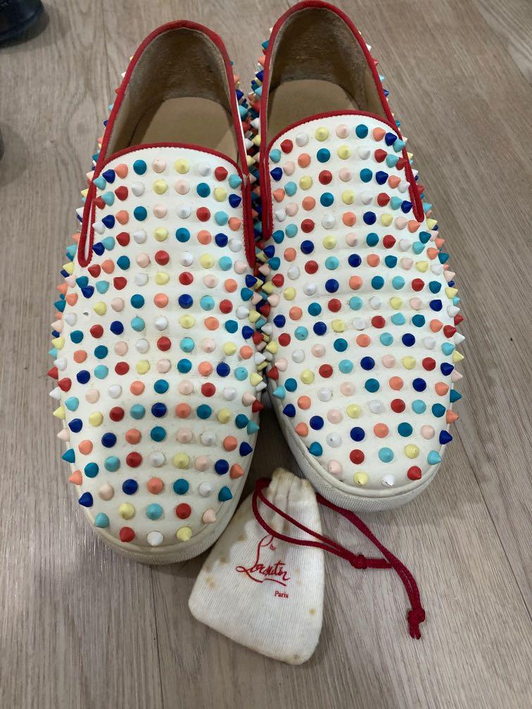 USED Christian Louboutin Men s Candy Crush shoes