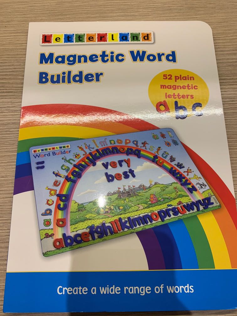 Value deal word builder Letterland, Hobbies & Toys, Books
