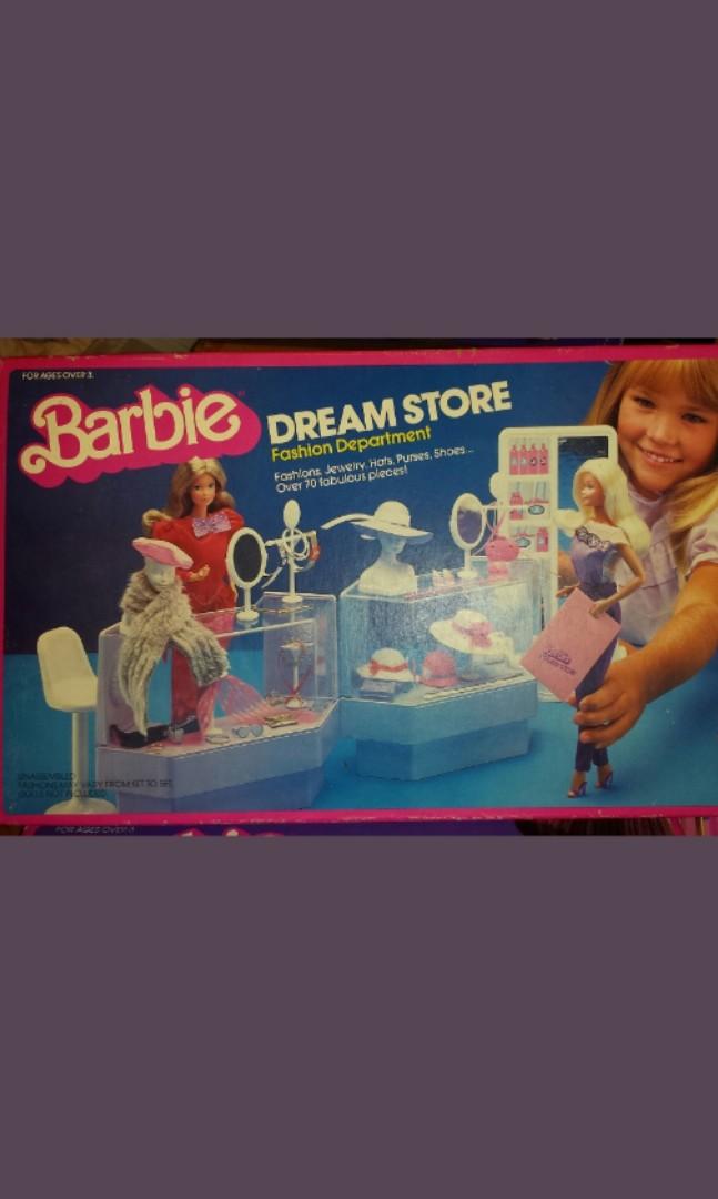 Barbie Dream Store La Boutique De Reve - Édition Canadienne - Rareté 80s - Mattel
