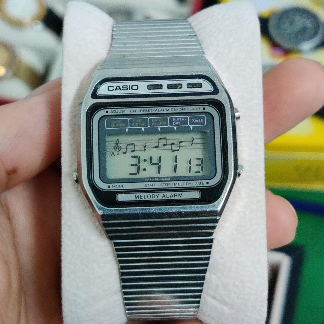 Vintage casio melody alarm, Men's Fashion, Watches & Accessories