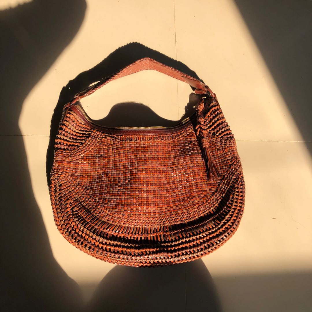 Cole haan store woven bag