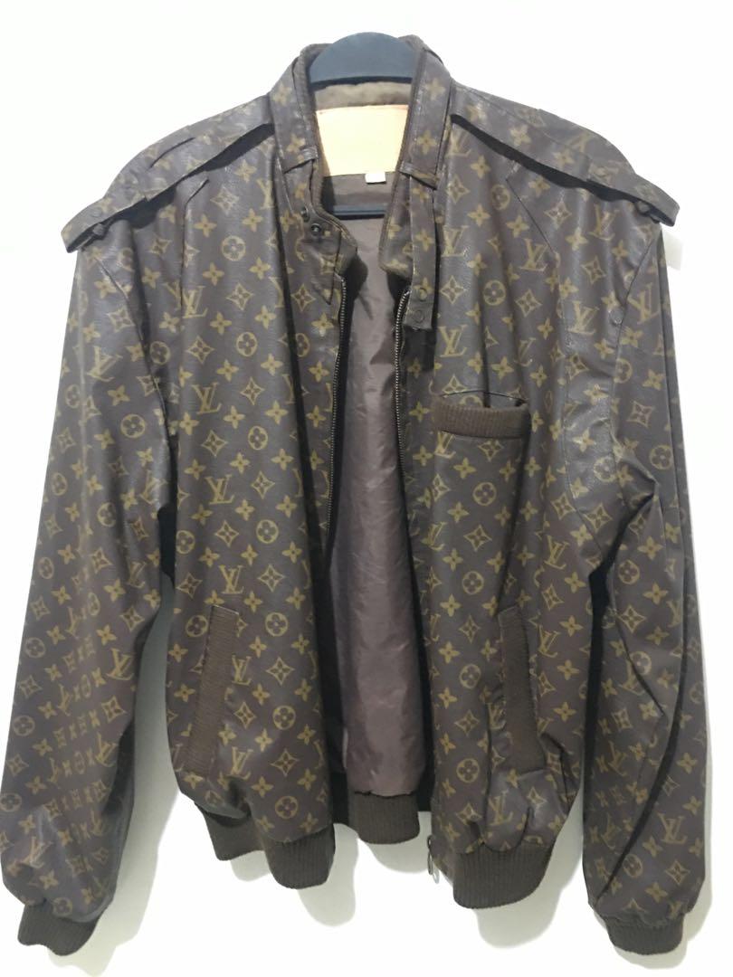 🔥GRAIL! Louis Vuitton Monogram Dapper Dan LV Tracksuit Jacket M/L Hip Hop  80s