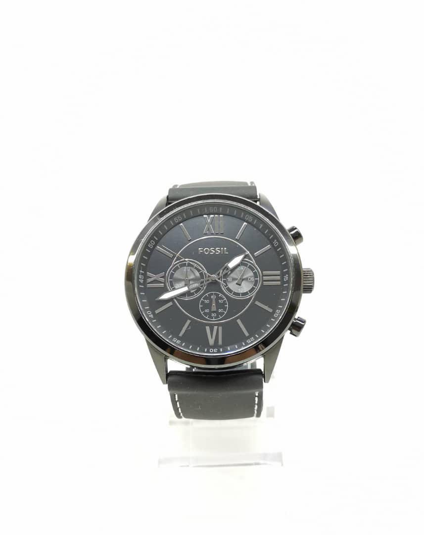 Watch Fossil Black Face Chronograph 