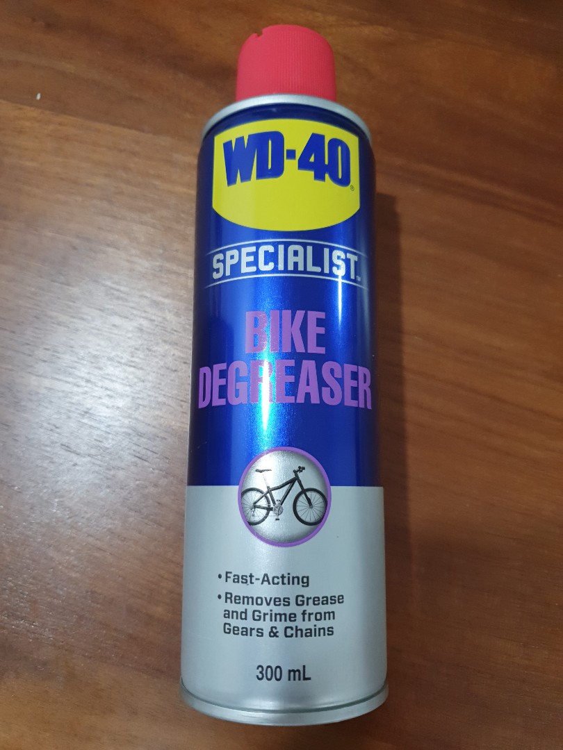 WD40 bike degreaser, Sports Equipment, Bicycles & Parts, Parts