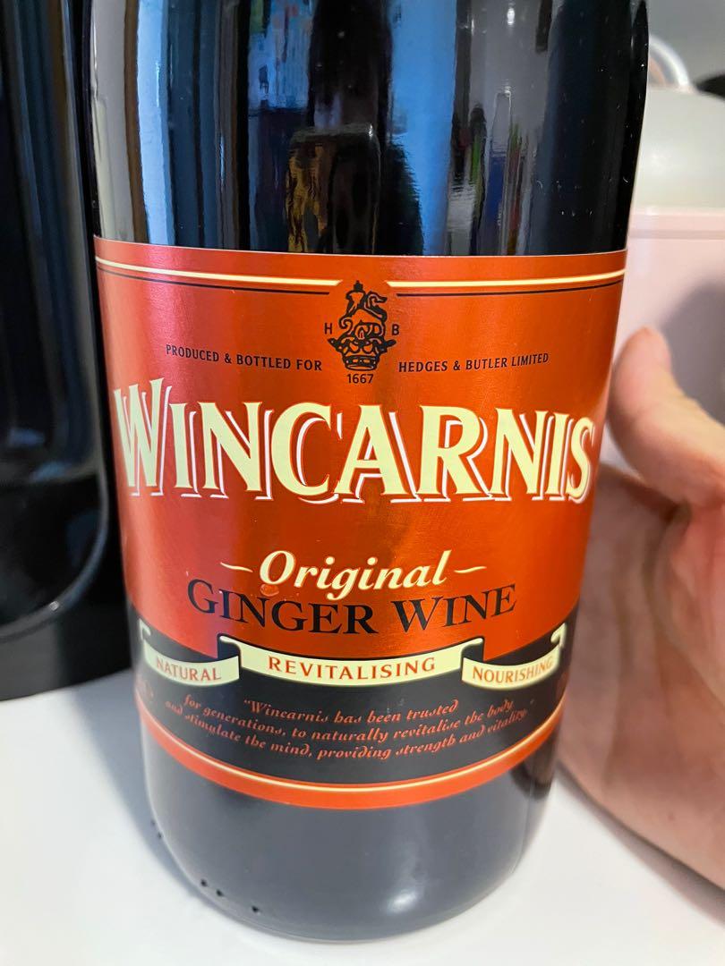 Wincarnis Ginger Wine 1 Litre Food And Drinks Alcoholic Beverages On Carousell