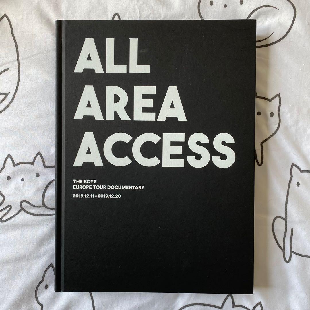 AAA THE BOYZ Area All Access AREA ALL Boyz The ACCESS Photobook 0