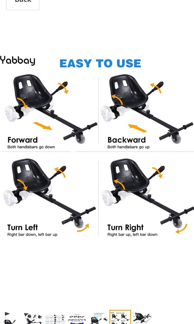 Yabbay hover shop go kart