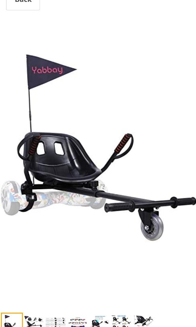 yabbay Hover Go Karts Cart Seat Attachment Transforms your