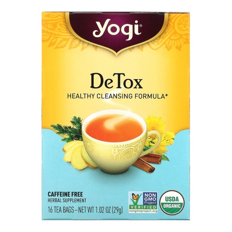 Yogi Tea Detox - Caffeine Free - 16 Tea Bags main image 1