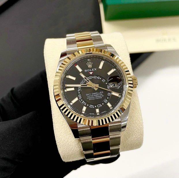 2019 Rolex Sky-Dweller, Luxury, Watches 