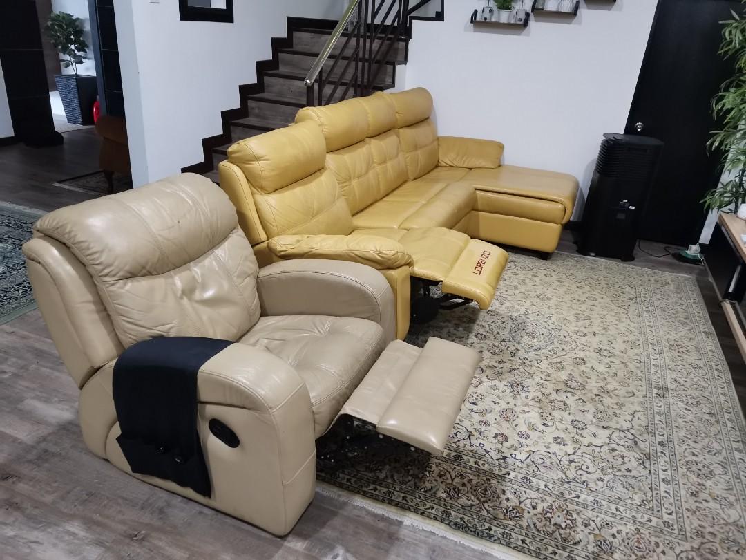 Lorenzo cheap recliner sofa