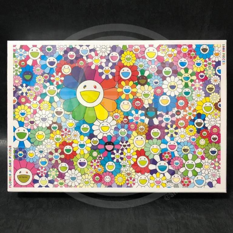 全新未開封村上隆太陽花砌圖拼圖Takashi Murakami Flower Jigsaw 