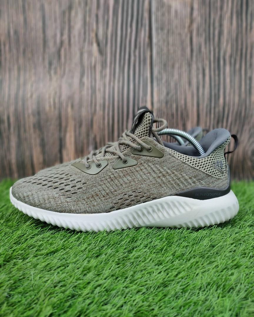 Adidas alphabounce hijau outlet