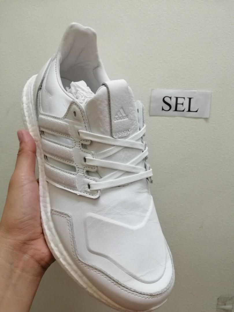 ultraboost leather cloud white