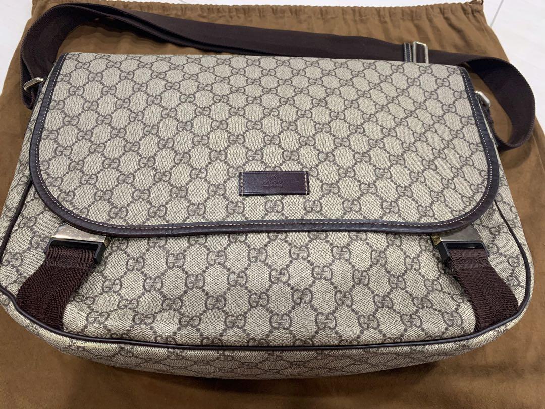 Authentic Gucci large messenger bag