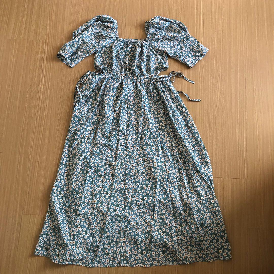 Bangkok summer doll puff sleeve dress 