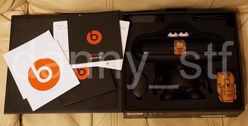 Beats pill+character x MCM Special Edition 限量特別版(電池有問題