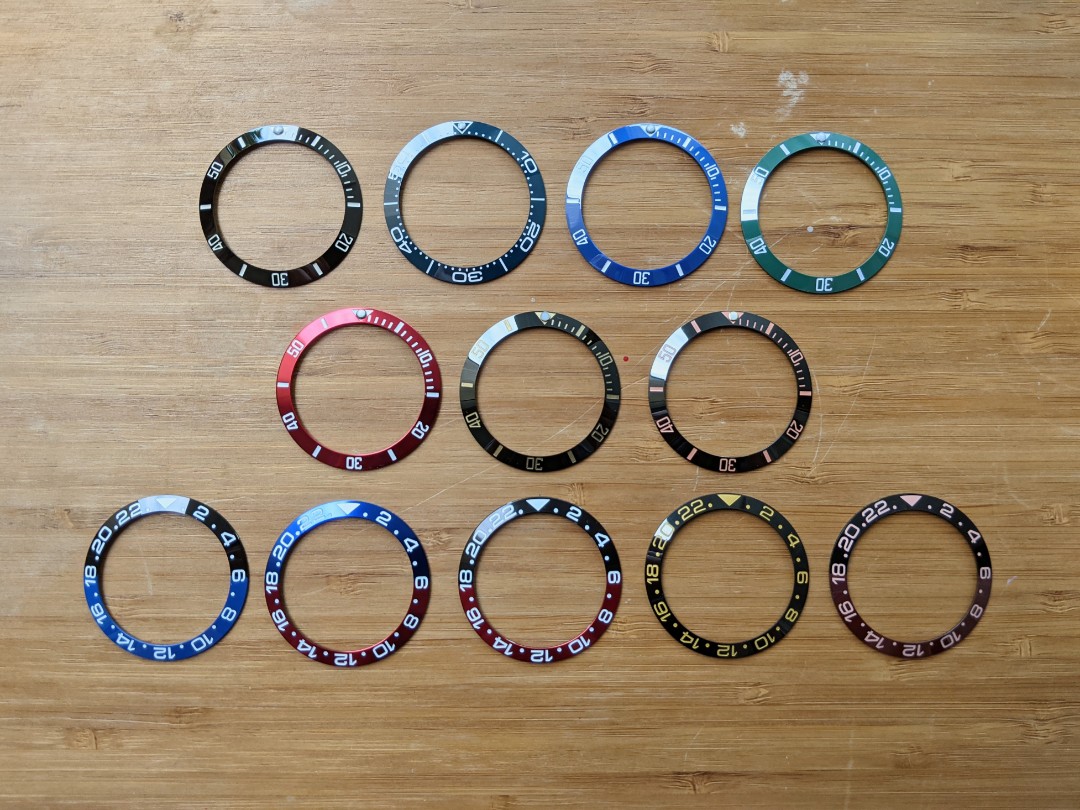 Seiko 5 sales bezel insert