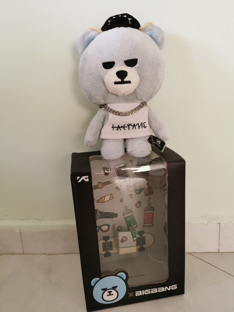 アイドルグッズ BIGBANG - BIGBANG TAEYANG ver. YG BEAR KRUNK x BIGBANG Official YG Bear Taeyang Version Teddy Plush