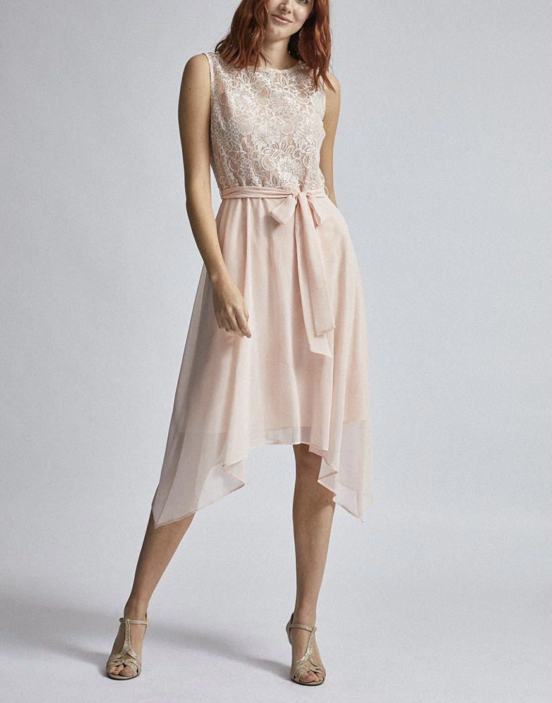 Billie and blossom hotsell navy cowl dress