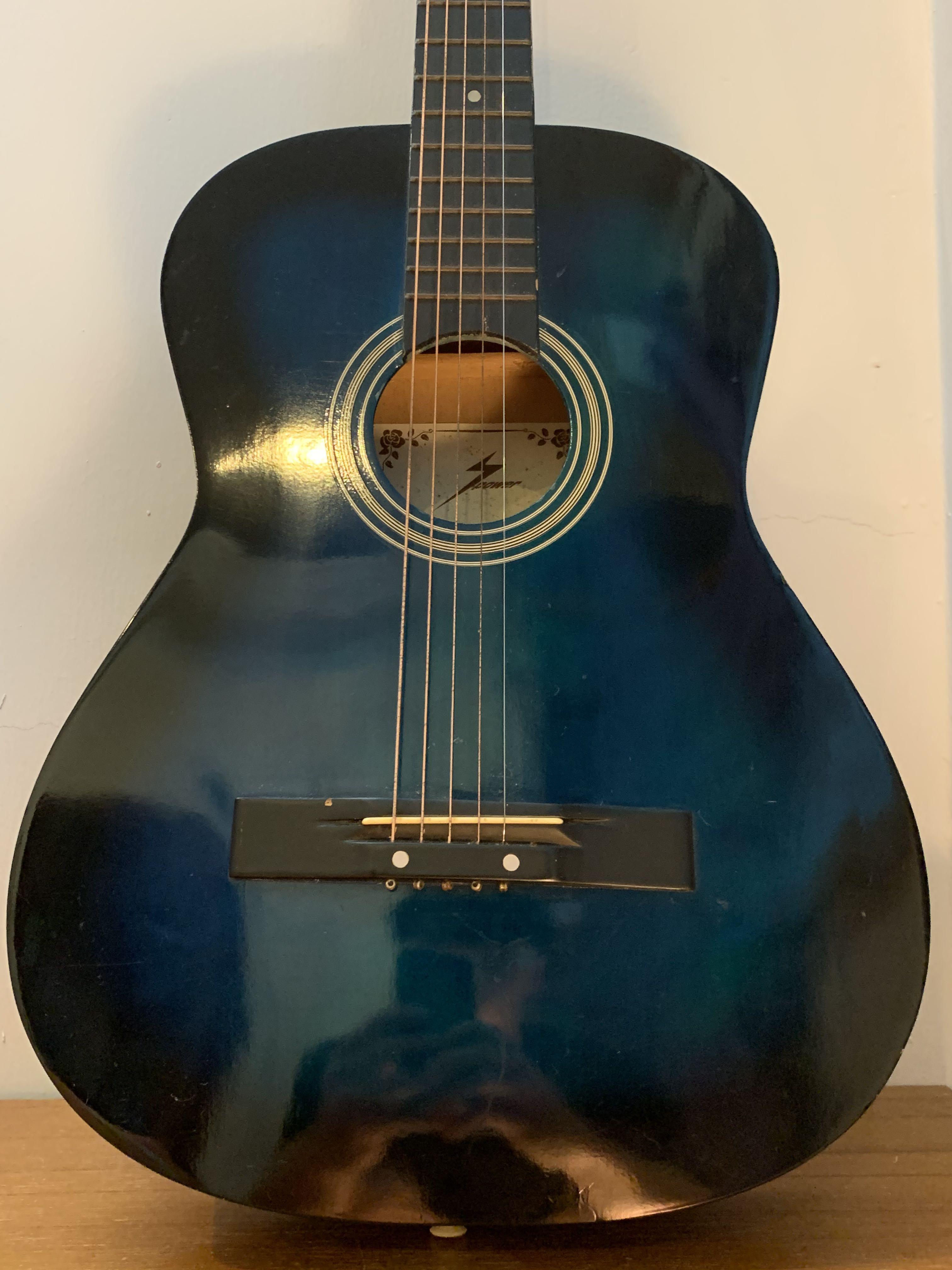 Blue johnson best sale acoustic guitar