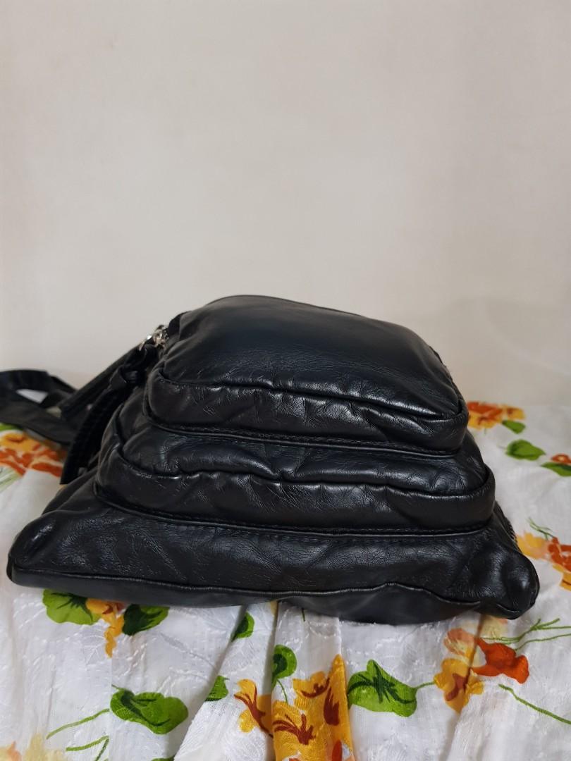 Ultra Utilitarian DistressedAzure Cross body Convertible Satchel Bag   Leather shoulder bag Shoulder bag Satchel bags