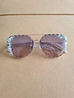 BN Rhinestone Sunglasses with UVA and UVB protection